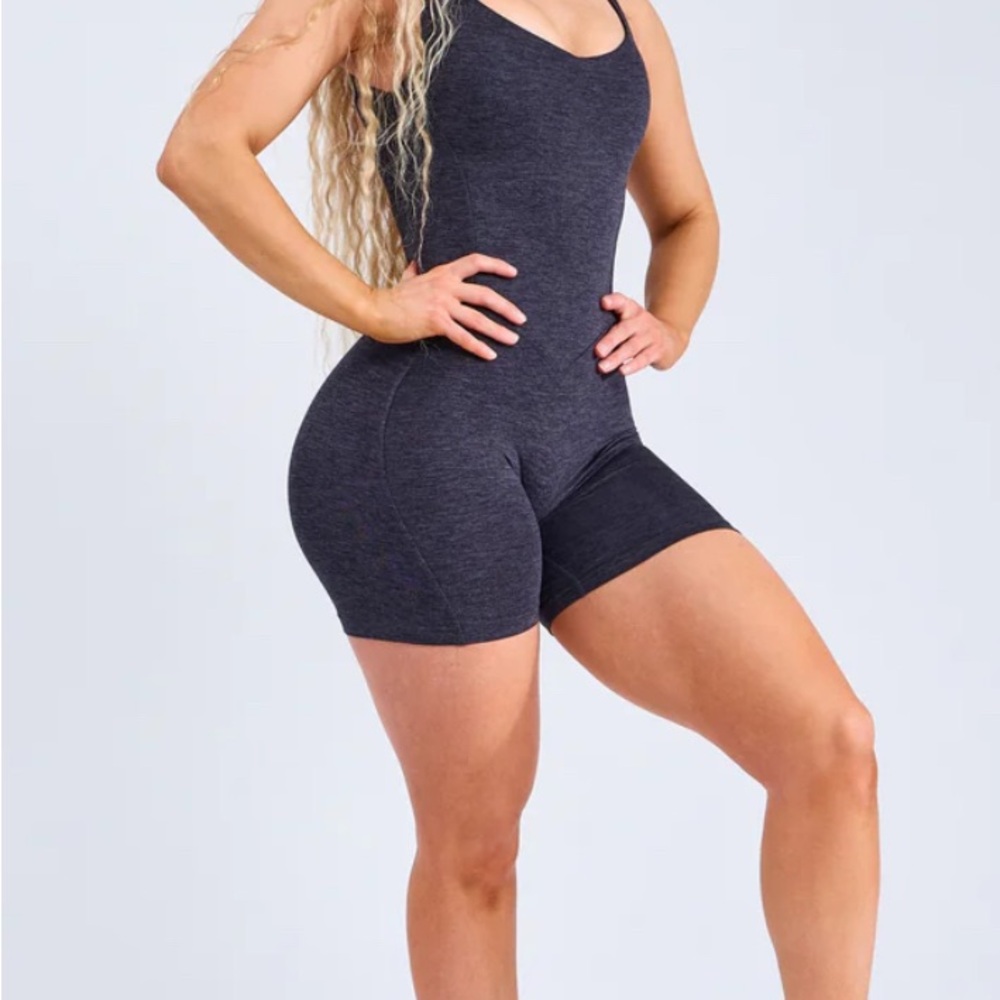 BuffBunny Dream Heathered Bodysuit